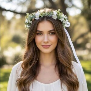 Vividsun Bridal Crown Bohemian Headpiece